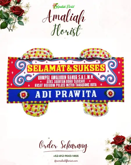 Papan Bunga Ucapan Selamat Glugur Darat Ii